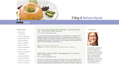 Desktop Screenshot of barbara-asprea.cucina-naturale.it
